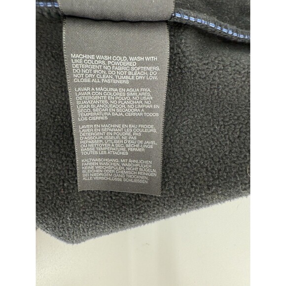 MARMOT Gravity Jacket Men's LARGE Blue Softshell Fleece Lined Full Zip Nylon EUC - Picture 15 of 15